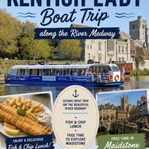 Fish + Chip Cruise on The Kentish Lady - Monday 24th August 2026